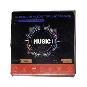 Bluetooth Pillow Disc Speaker - White Noise sleeping Aid w/ Timer